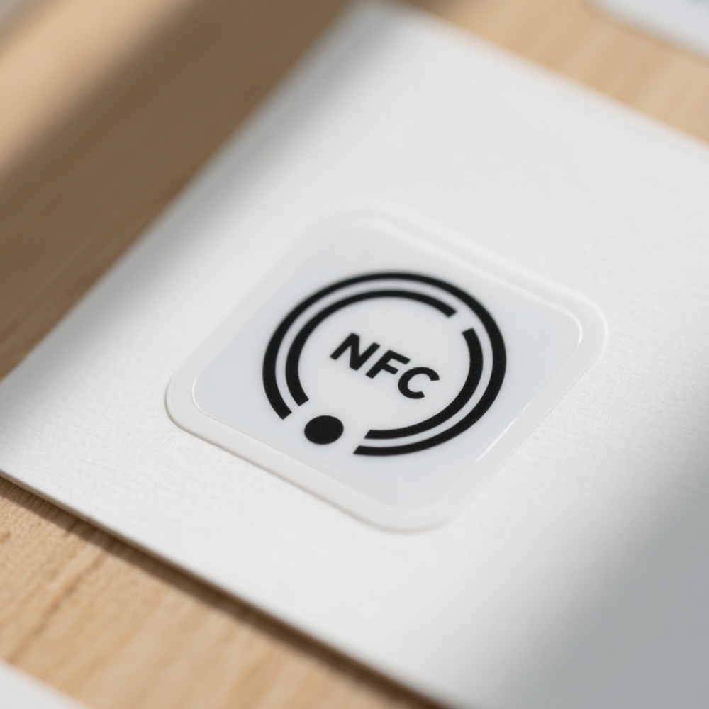 Этикетка наклейки NFC
