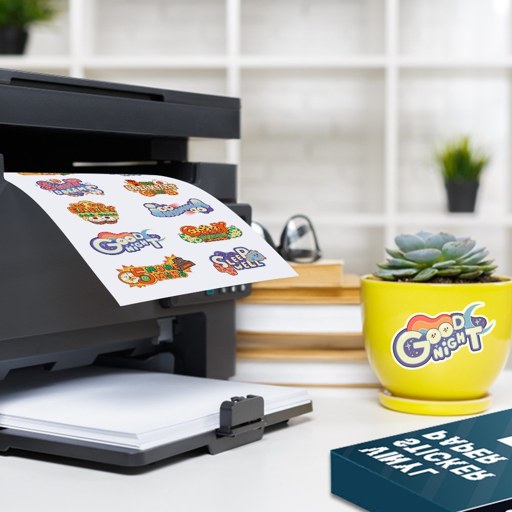 Виниловая бумага с наклейками Cricut, струйная струя