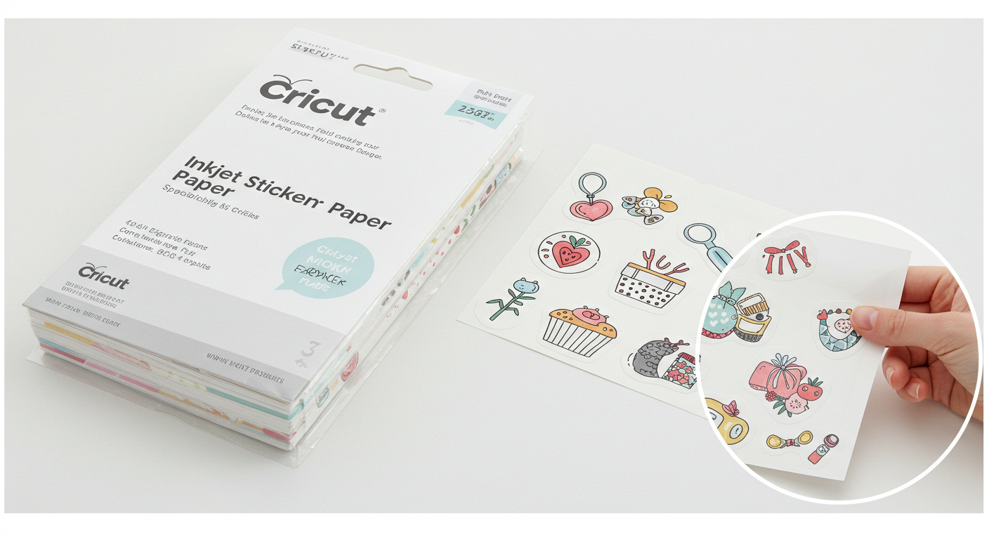 струйная наклейка для Cricut