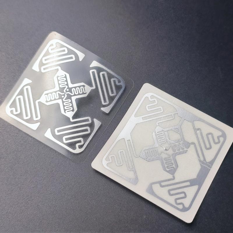 Наклейка, защищённая от вскрытия RFID