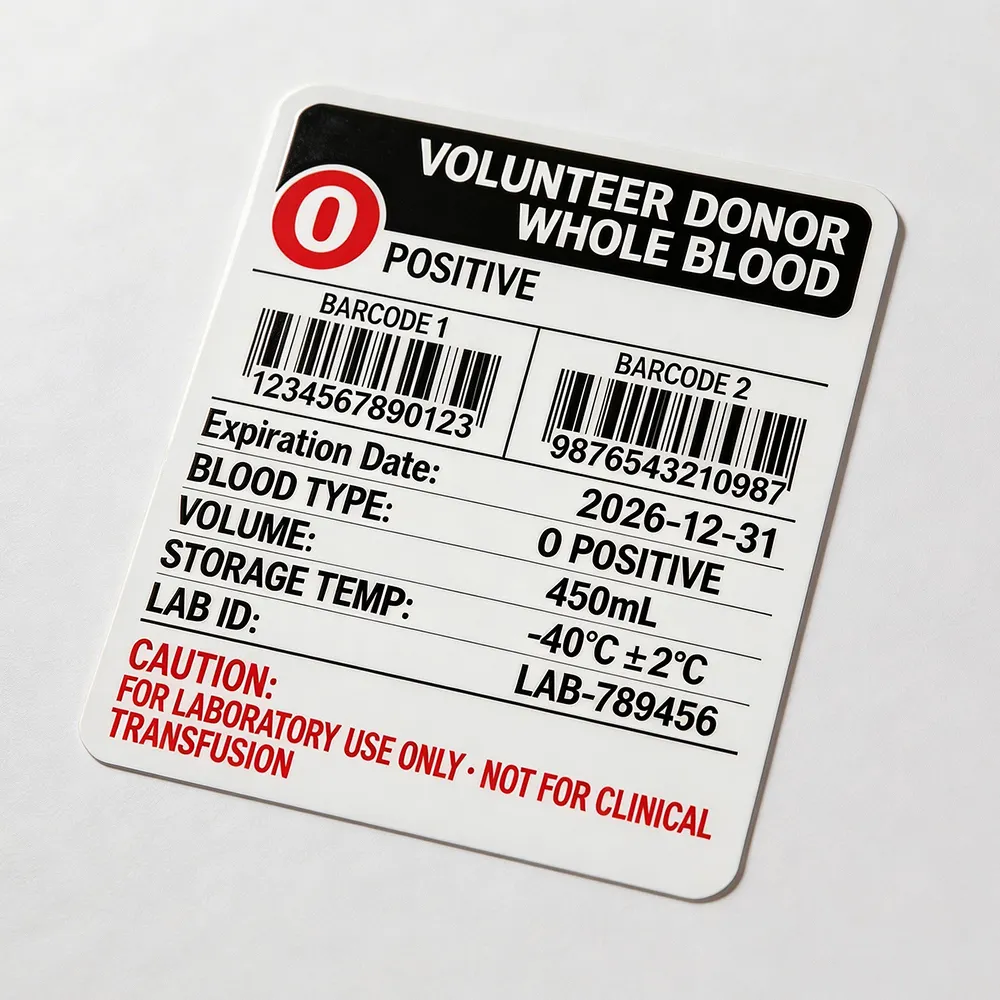 Лейбл Low Temp Medical